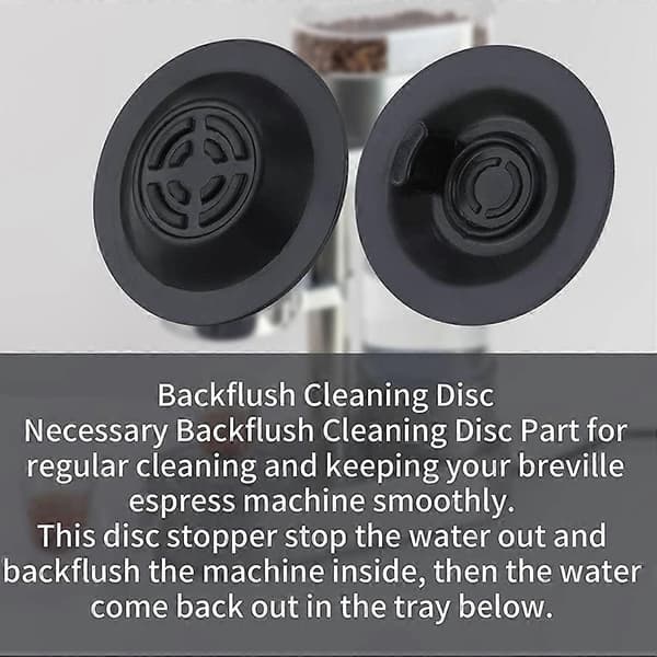 2-pak espressorenseplade, til Breville espressomaskine 9, 58 mm