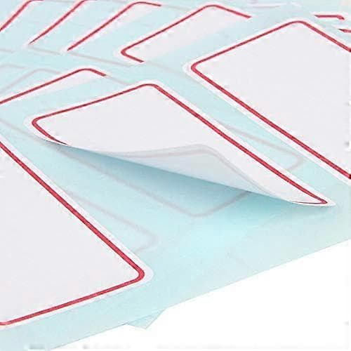 Filsetiketter, Mappetiketter, Burkar, Flaskor, Matbehållare, Läsanvisningar, Mappar (1-pack)