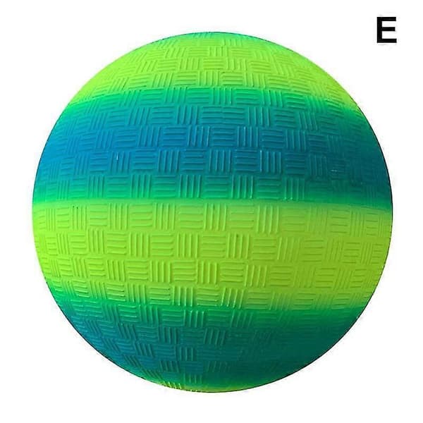 Legebold/bold/regnbuebold/PVC hoppebold/flagrende/legetøj til børn D