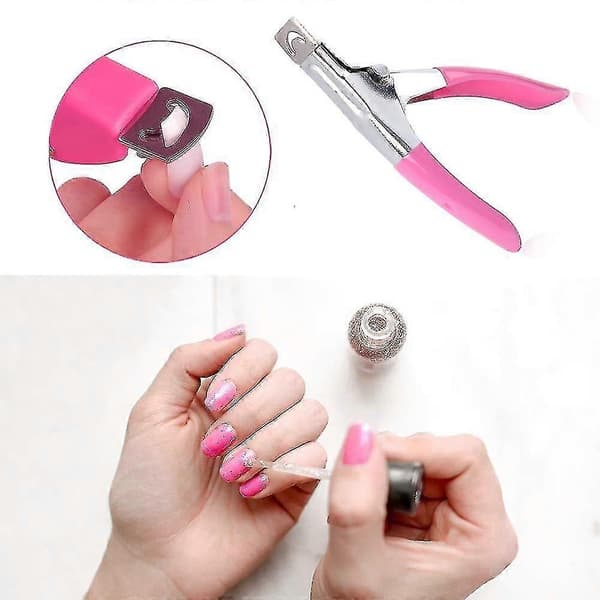 Nagelklippare Nageltippsklippare (rosa) (1 st)