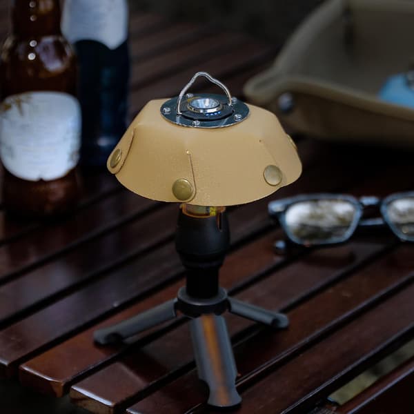 Waterproof Leather Lampshade for Goalzero/ledlensers ml4 Camping Khaki