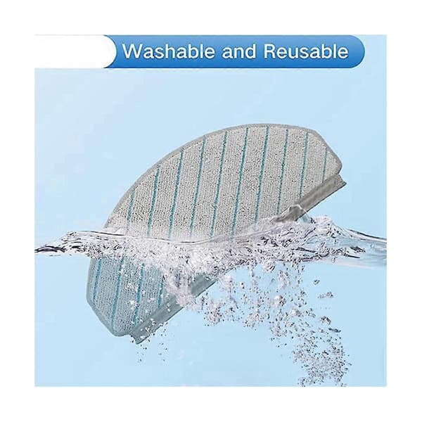 Til T10 Plus Genanvendelig Hårdt Gulv Ekspert Kompatibel Mikrofiber Blød Moppepude Støvsuger Tilbehør Erstatning