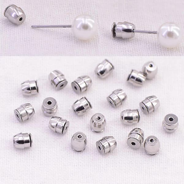 Secure Locking Earring Backs Adjustable Hypoallergenic Earring Nuts