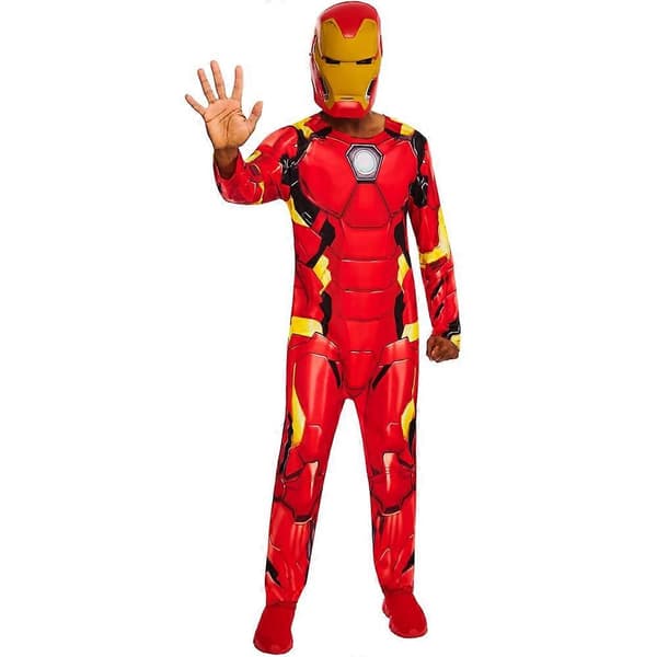 Iron Man kostume til voksne (unisex) Red/Yellow L