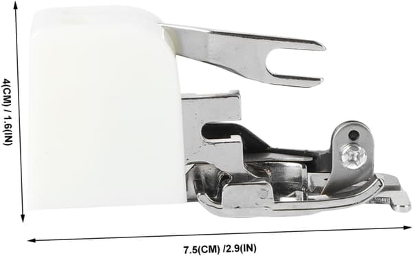 Sewing Machine Accessories Side Cutter Foot for Edges Compatible with Low Shank Machines like Singer