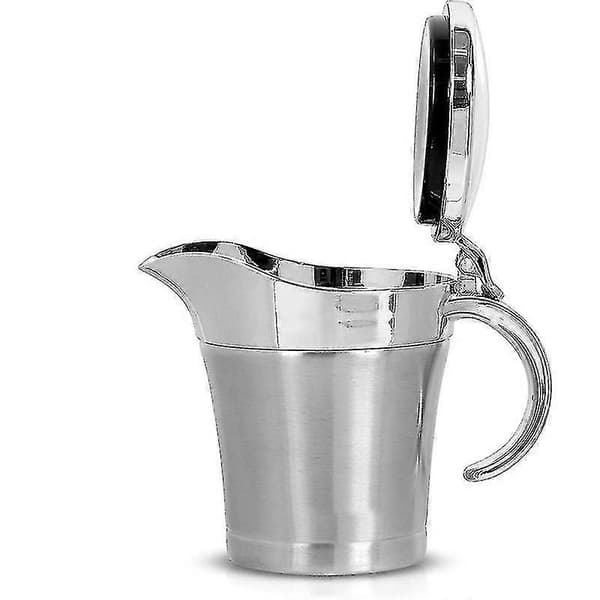 750 ml 304 rustfrit stål steaksaucegryde multifunktionel isoleret sovsekande praktisk køkken z54275