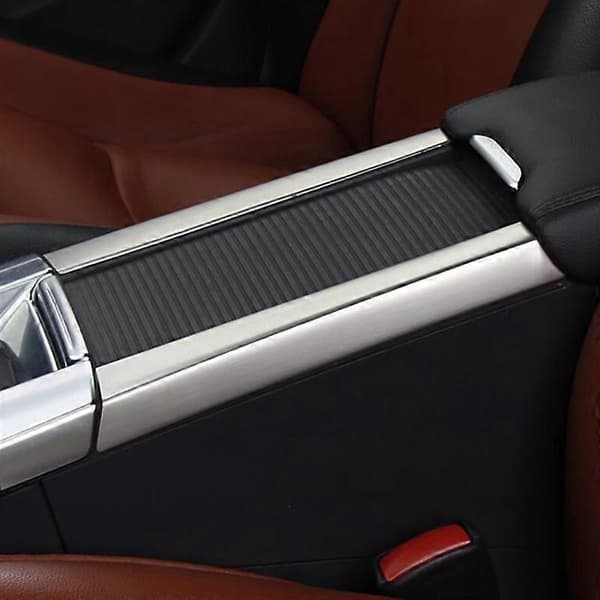 Krom Koppholder Armleneboks Midtkonsoll Deksel Ramme Panel for Volvo XC60 S60 V60 2010 2011