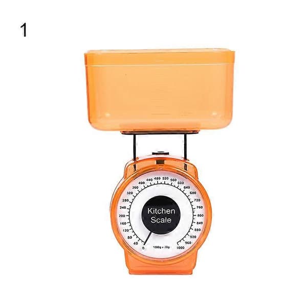 Kitchen Scale Easy-to-Read Widely Applicable Mechanical 1KG Baking School Mechanical Mini Weight Scale for Home