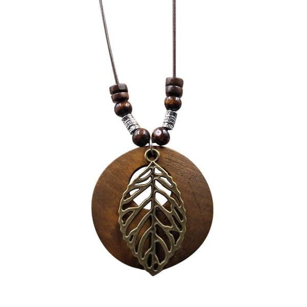 Lush Branches 1:a trähalsband för kvinnor och flickor - Livets träd