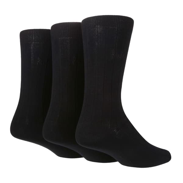 Herr 3-pack Laird Ribbade Byxstrumpor Bomullsstrumpor - Storlek (7-11)