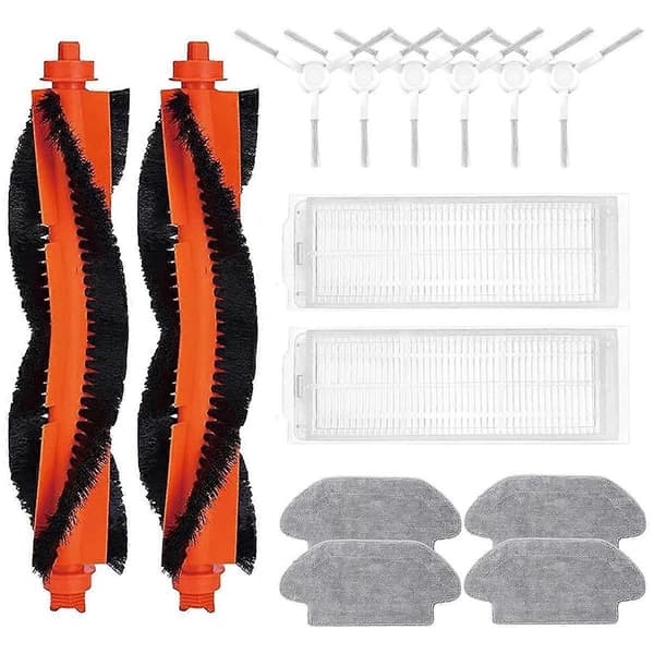 Tilbehørsutskifting for Mi Robot Vacuum S12/Mop 2S/Mop Pro/Mop P Støvsuger
