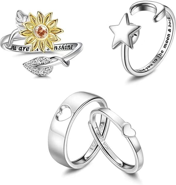 Antistressring, 4 ringer_Spesiell gave