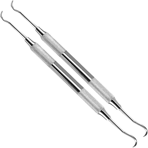 PIAO Professional Tartar Scraper - Toothpick, Double-Sided Tartar Remover, Plaque Remover, Tooth Scraper