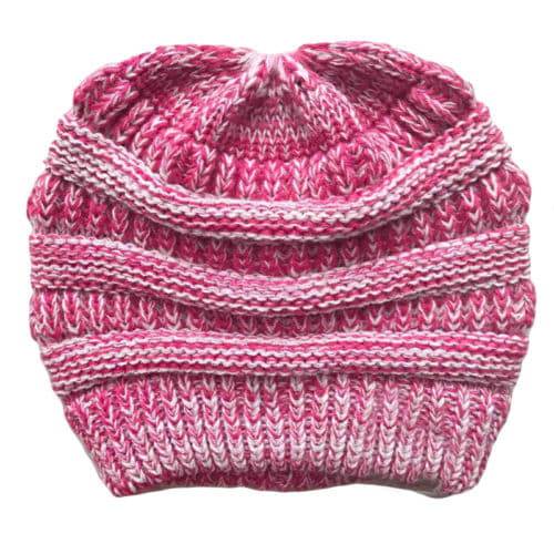 Dame Vinter Varm Strikket Hue Hæklet Messy Hat_Særlig Gave