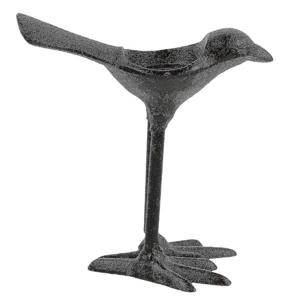 Fuglestatue i jern telysholder lysestake for bryllupsfestferie