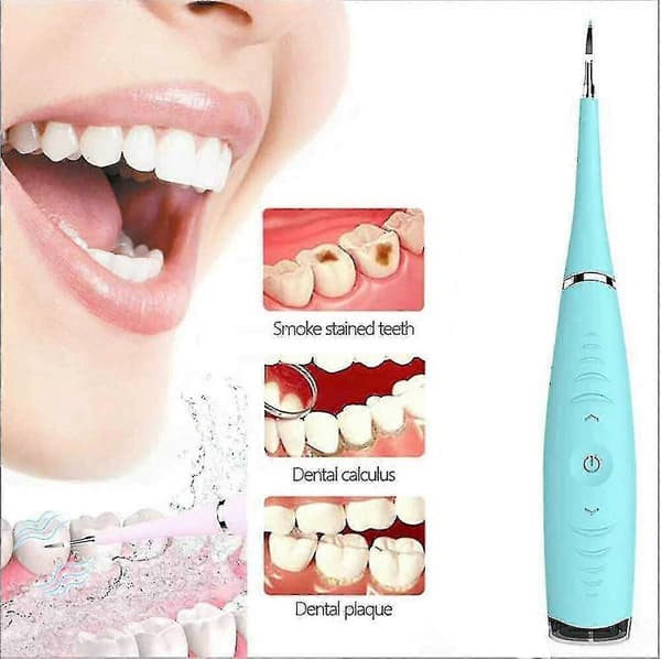Tartar Remover, Rechargeable Tooth Cleaner - 5 Cleaning Modes