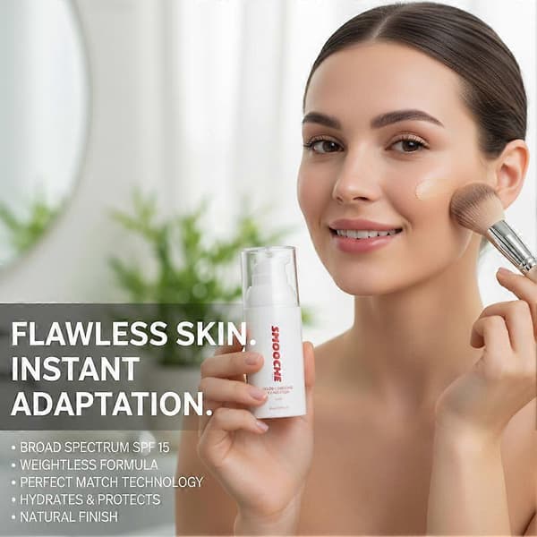 Smooche Farveskiftende Flydende Foundation - 30ml