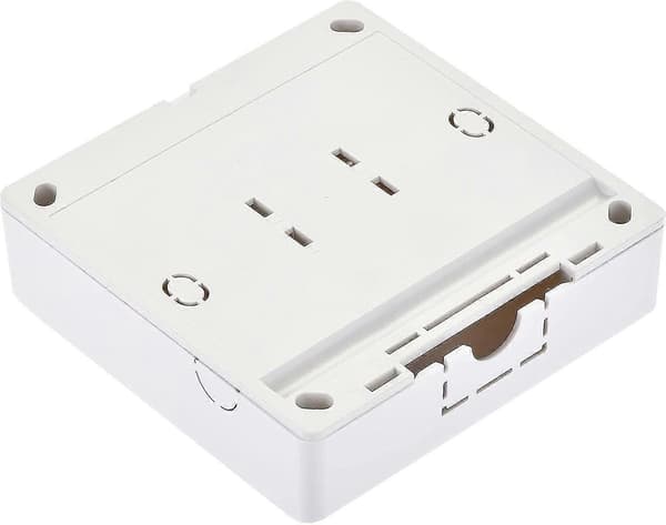 Sourcing Map Trykk for å avslutte trykknapputløserbryter Dørkontrollsystem PC-panel 86mmx86mm 12v 3a Hvit 2 stk