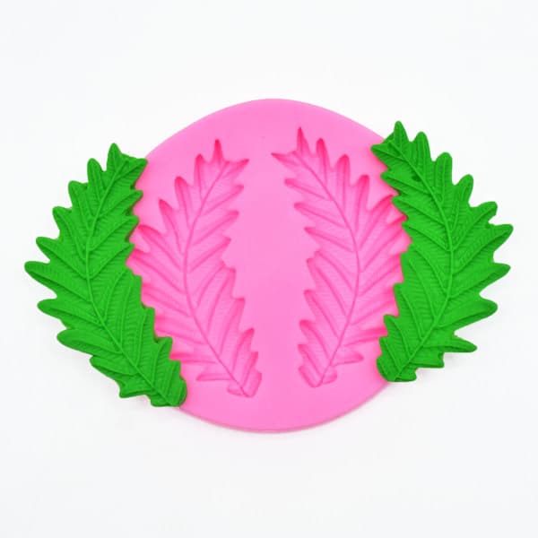 Christmas Leaf Silicone Mold Candy Chocolate Mold Fudge Cake Decorating Tool Kitchen Baking Accessories