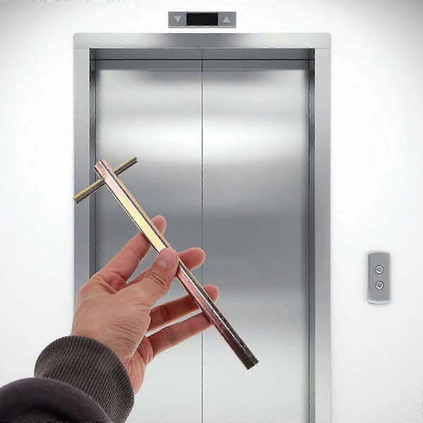 Trekantet elevatornøgle Elevatordørnøgle Universalnøgle Nødnøgle til elevatordør