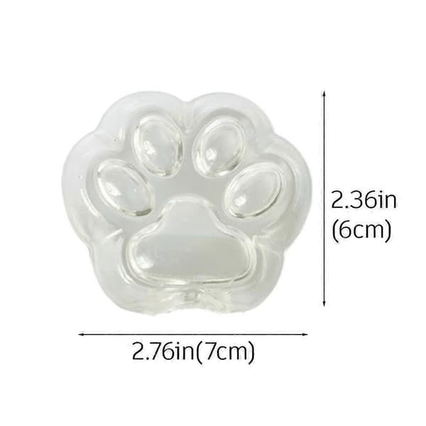 DIY Kattepote Stressbold - Tom Plastikskal til Langsom Rebound Fyld A 1pcs