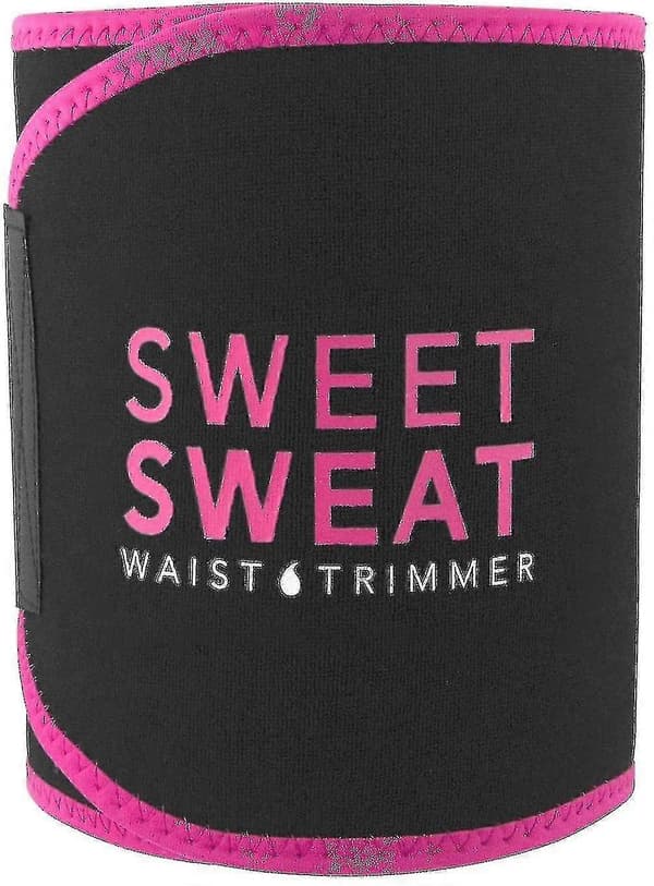 Sweet Sweat taljetrimmer til mænd og kvinder Sort/| Premium taljetræner