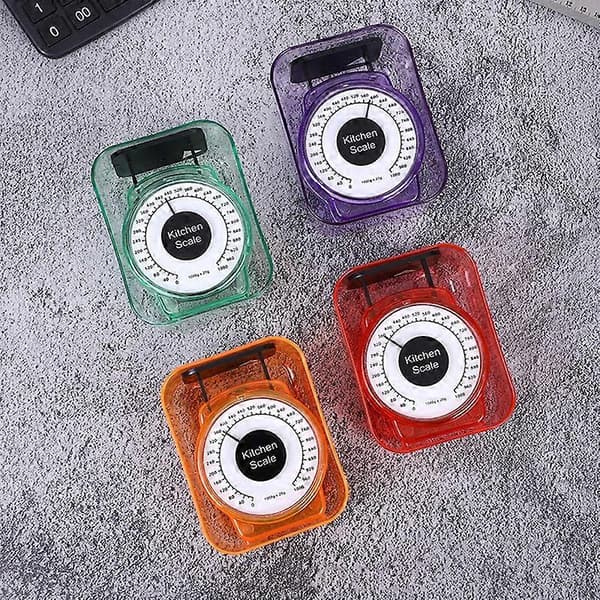 Kitchen Scale Easy-to-Read Widely Applicable Mechanical 1KG Baking School Mechanical Mini Weight Scale for Home