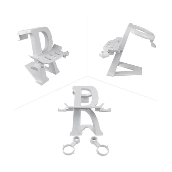 Til 3 Display Stand Vr Headset Holder Station Til Meta 2 / Pico 4 Vr Tilbehør-hvid