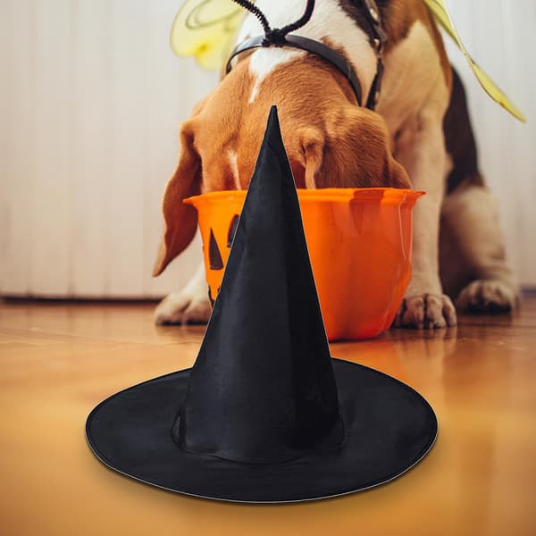 Wizard Hat Portable Breathable Oxford Cloth Cosplay Witch Hat For Halloween