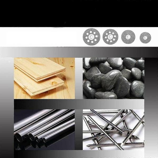 Diamantskæreskivehjul til Dremel roterende værktøj