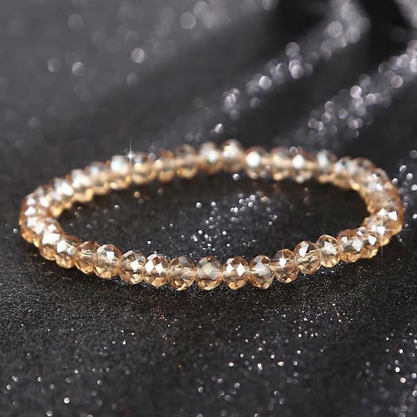 Klara Krystall Design Armbånd Glitrende Elastiske Par Gaver Jubileum