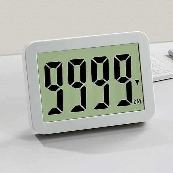 Stor skärm elektronisk nedräkning digital timer 9999-dagar nedräkningsklocka