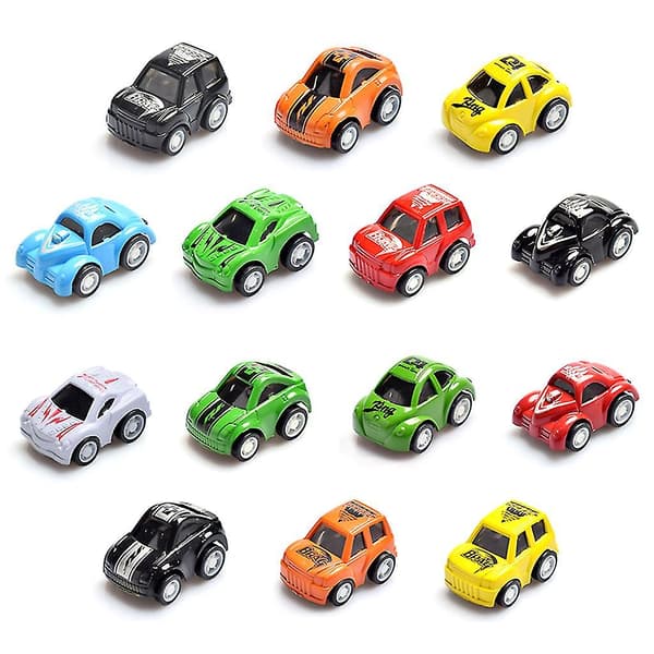 Mini Pull Back Let Go Snabba Racerbilfordon för barn present_Överraskningsgåva