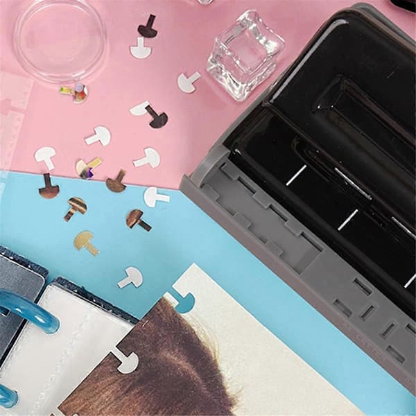 11 Hole Punch Ring Binder Paper Cutter Adjustable Hole Punch