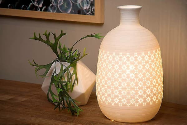 Bordlampe - 15,4 Cm - 1xe14 - Hvid