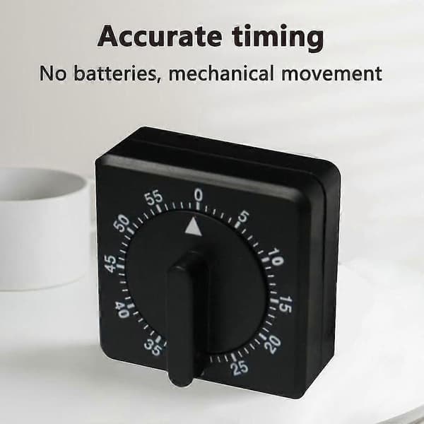 Timer Kjøkkentimer med 80 dB alarmlyd Nedtellingstimer Hjemmebaking