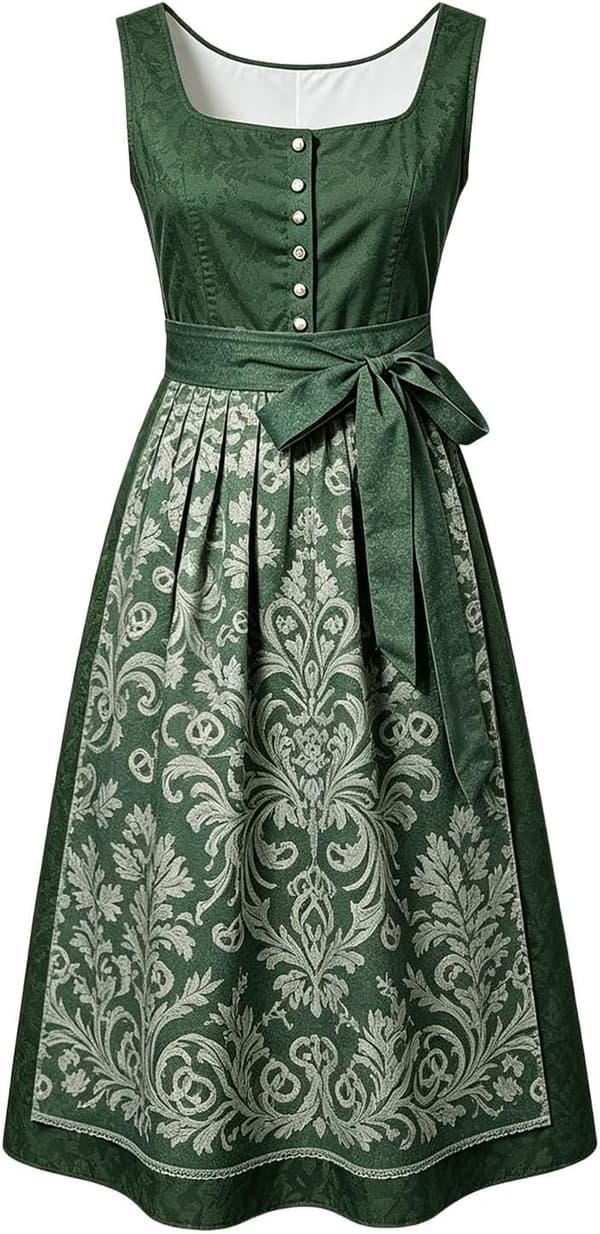 Generisk Dirndl i traditionell stil, cosplay-klänning för ölfester ...