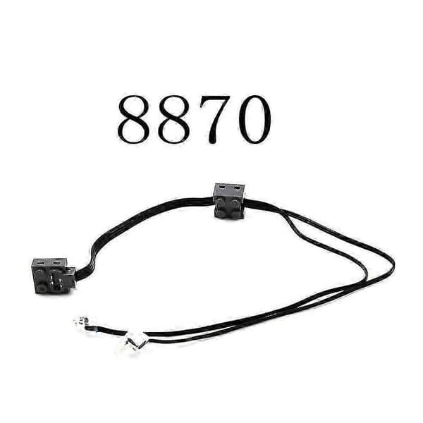 5 stk. Technic Power Function 8870 LED-lyslinkkabel for kjøretøybyggestein Power Group