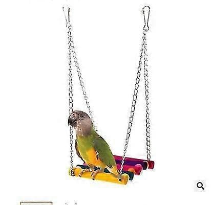 Värikäs riippusilta-keinuteline, papukaijatarvikkeet