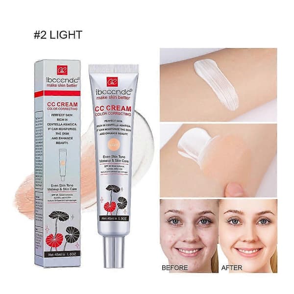 ibcccndc CC cream makeup, concealer, solskydd (Ljus)