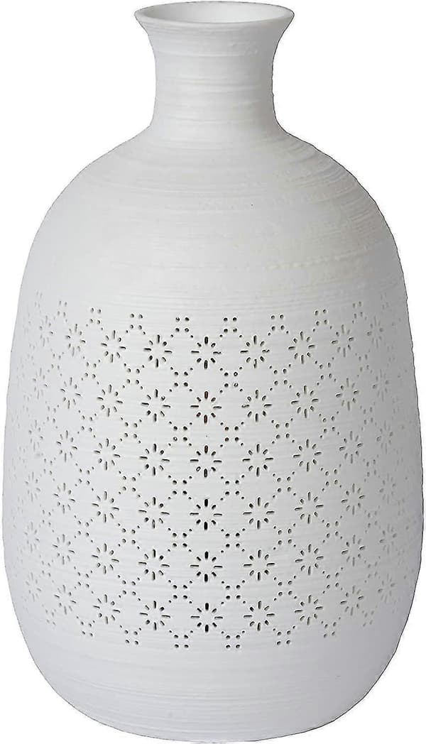 Bordlampe - 15,4 cm - 1xE14 - Hvit