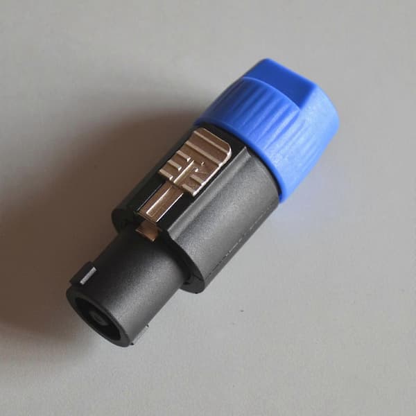 10 pcs Speakon Connector 2-pole Male Compatible for Audio Speaker Cable FT