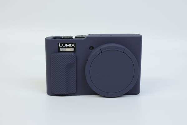 Panasonic Lumix TZ99 Silicone Protective Case - Shockproof, Ultra-thin, Durable, Soft Navy blue