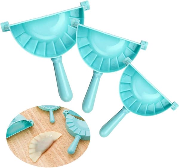 Ravioli Dumplings Maker 3-delt sett - Deigpresse og form