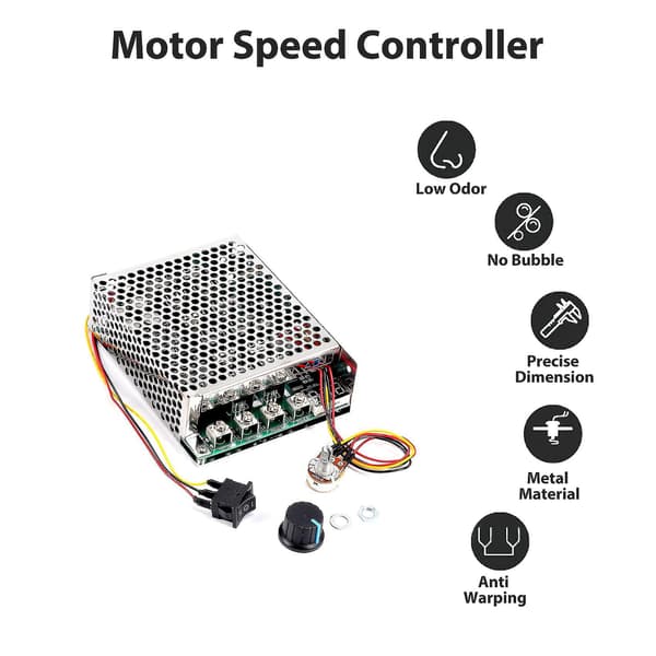 DC 10-55V 100A 3000W Motor Speed Controller Reversible PWM Control Forward and Reverse Regulator