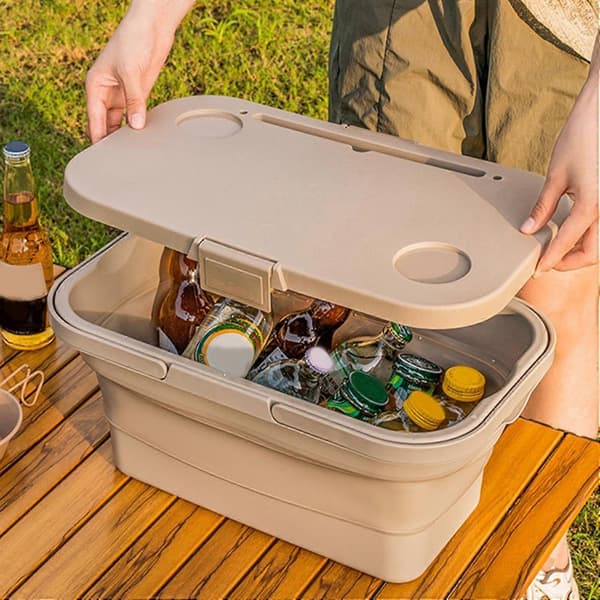 Leak-Proof Camping Box | Camping Storage Container | Camping Gear Box, Leak-Proof