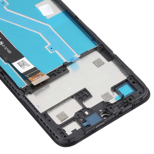 LCD-skærm og digitizer komplet samling med ramme til TCL 30E / 30 SE Not Specified