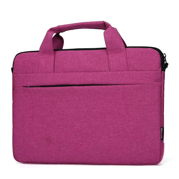 Laptop Axelväska 15,6-tums Laptop Eller Surfplatta Tåligt Vattentätt Tyg rose pink