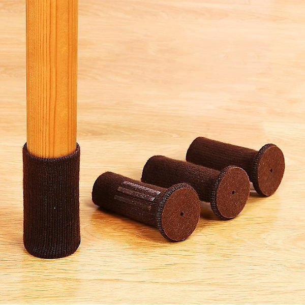 4 st 16 st Stolsbensstrumpor Hög Elastisk Möbelstrumpor Halkfria Möbelskydd 16pcs