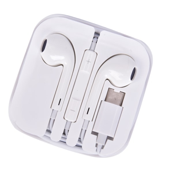 USB-C Type-c Hodetelefoner In-Ear med Mikrofon